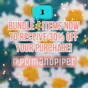 🔆🔆NEW SELLER DISCOUNT!!🔆🔆 - BUNDLE 3 and SAVE 30%!!!